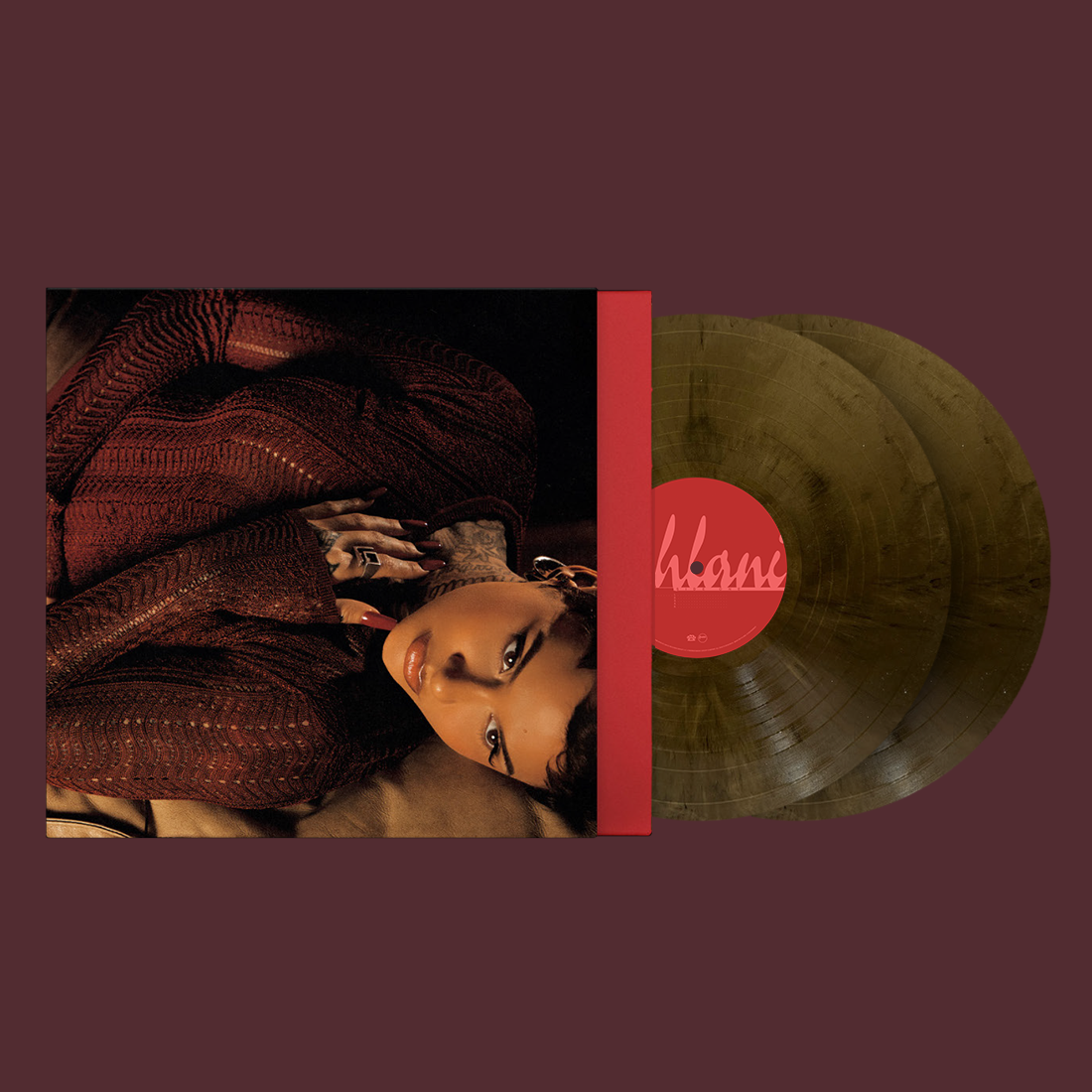 (シールド)Kehlani 2LP サイン入り Folded収録 Kehlani (SIGNED Gold Marble Vinyl 2LP)