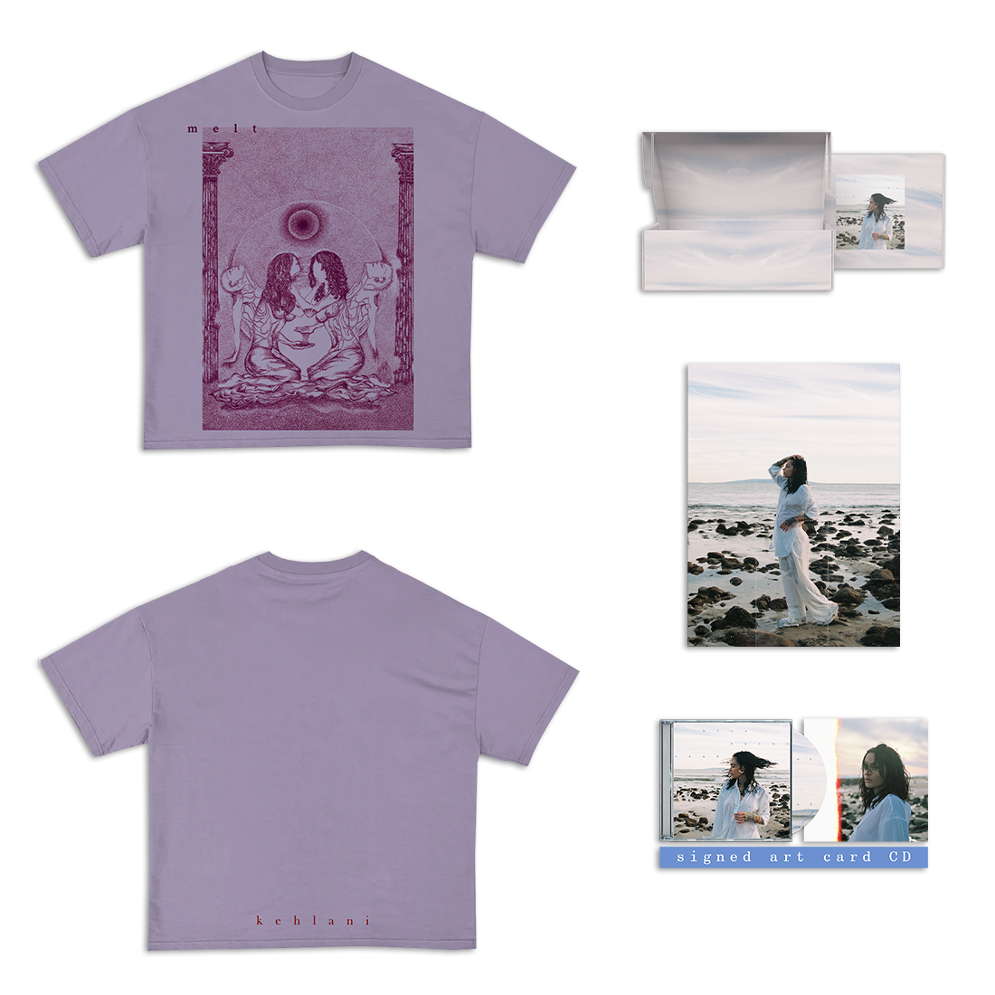 Melt T-Shirt + Signed Art Card CD Box Set