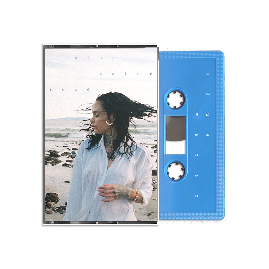 blue water road recycled blue cassette