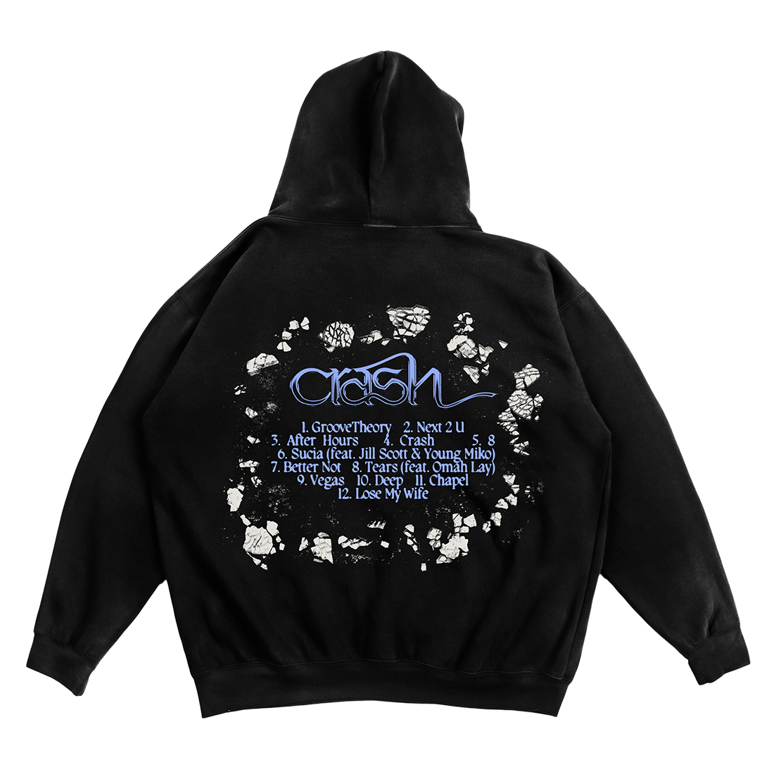 Crash Hoodie + CD with Autographed Poster