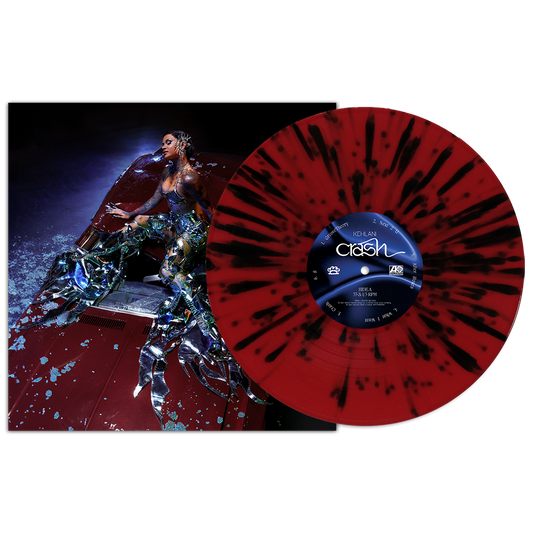 Crash Limited Edition Red with Black Splatter Vinyl
