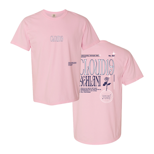 cloud 19 anniversary t-shirt (pink)
