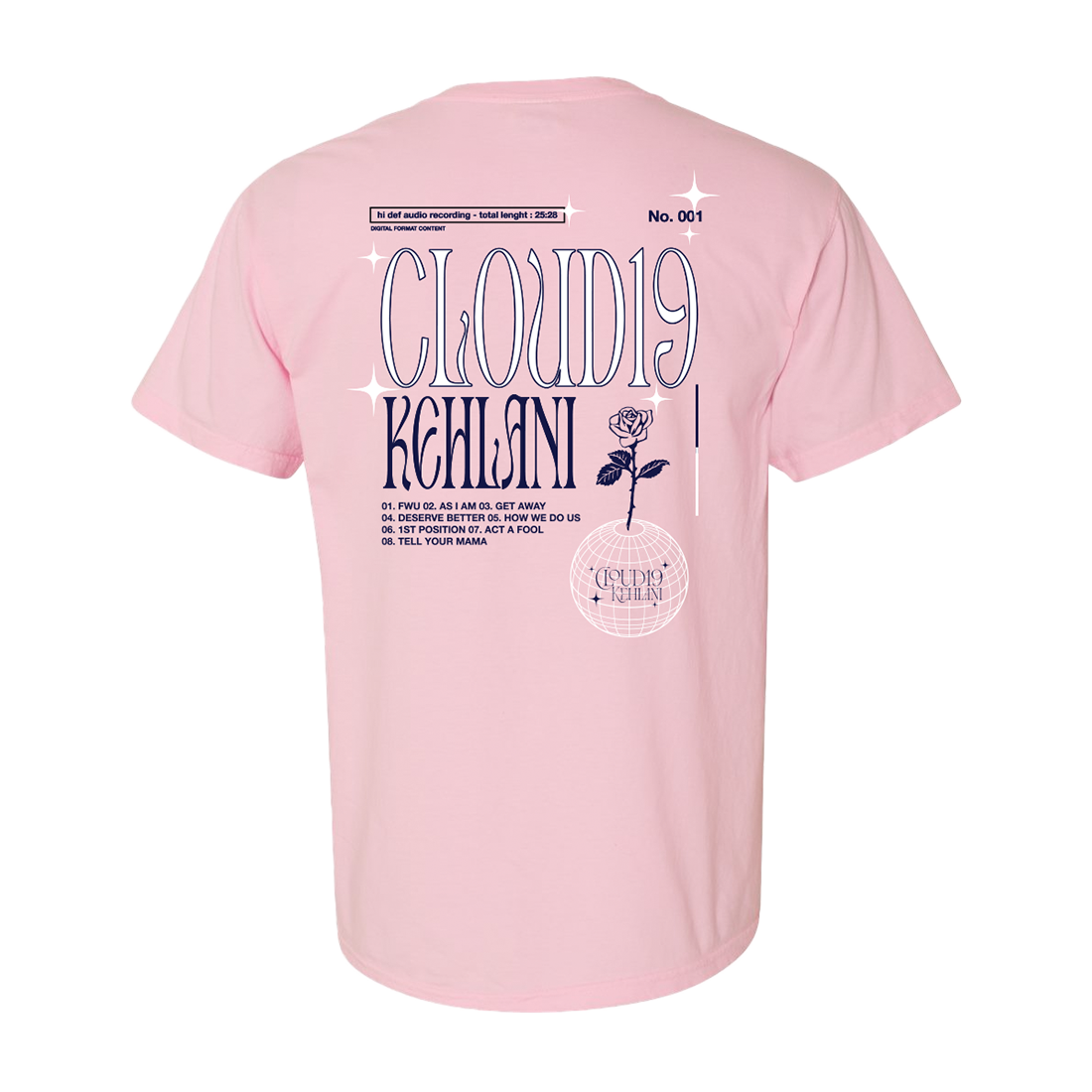 cloud 19 anniversary t-shirt (pink)