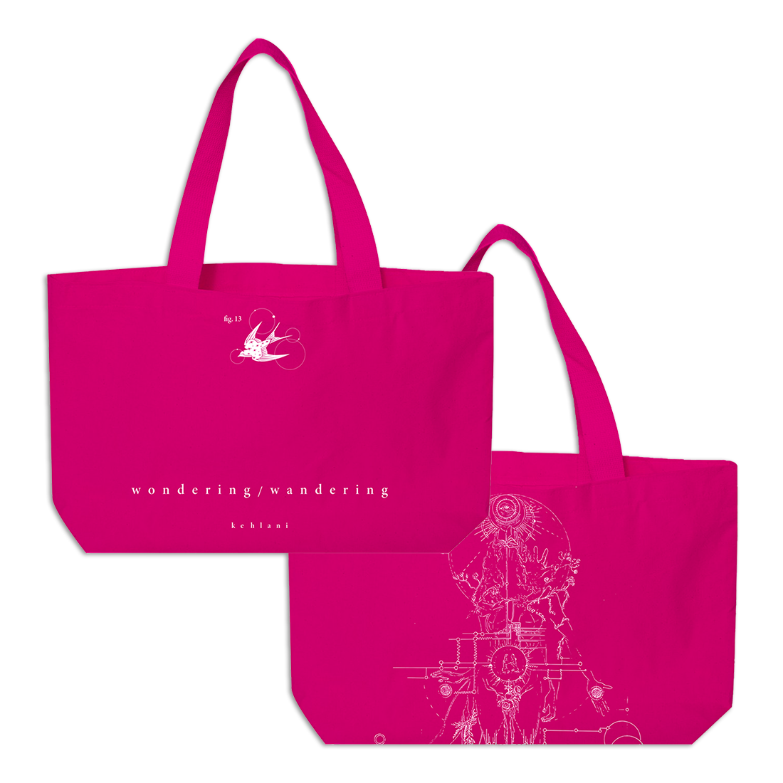 wondering wandering tote