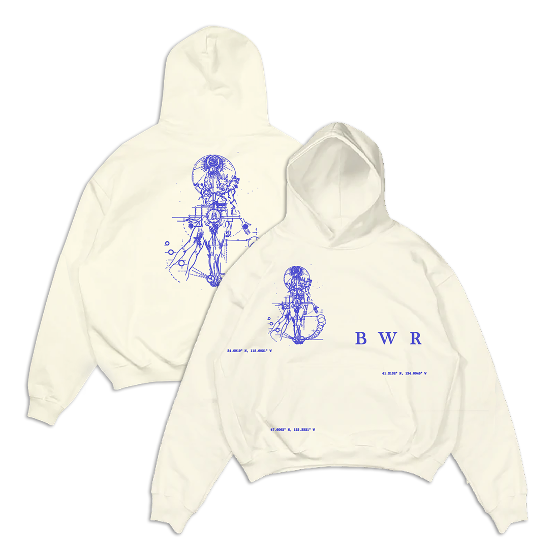 bwr pullover hoodie