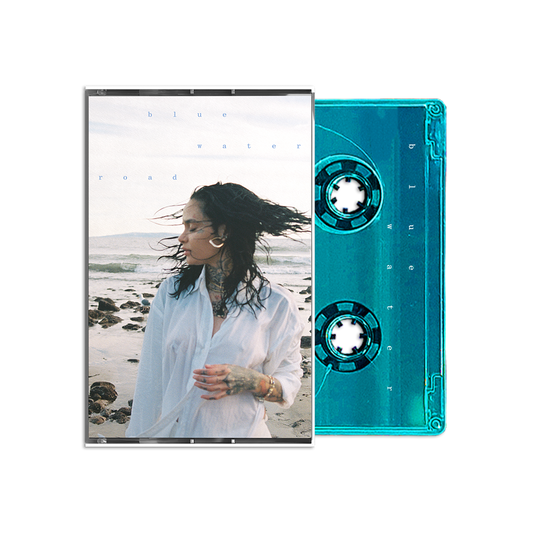 blue water road clear turquoise cassette